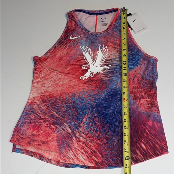 Nike ADV Team USA Olympics Womens L Training Tank Top Shirt red blue NWT $57 - Picture 6 of 11